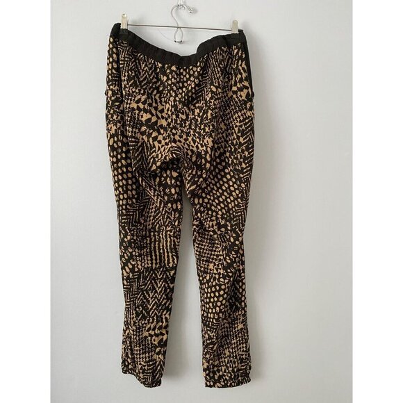Atmosphere Womens UK 12 Black & Gold Abstract Print Joggers - Picture 2 of 12